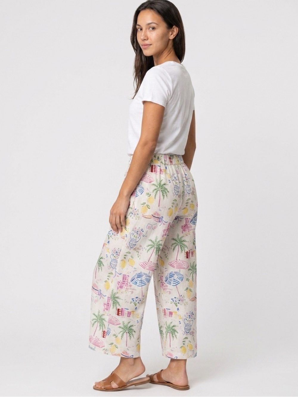 CALYPSO ST. BARTH linen blend Pants NWT